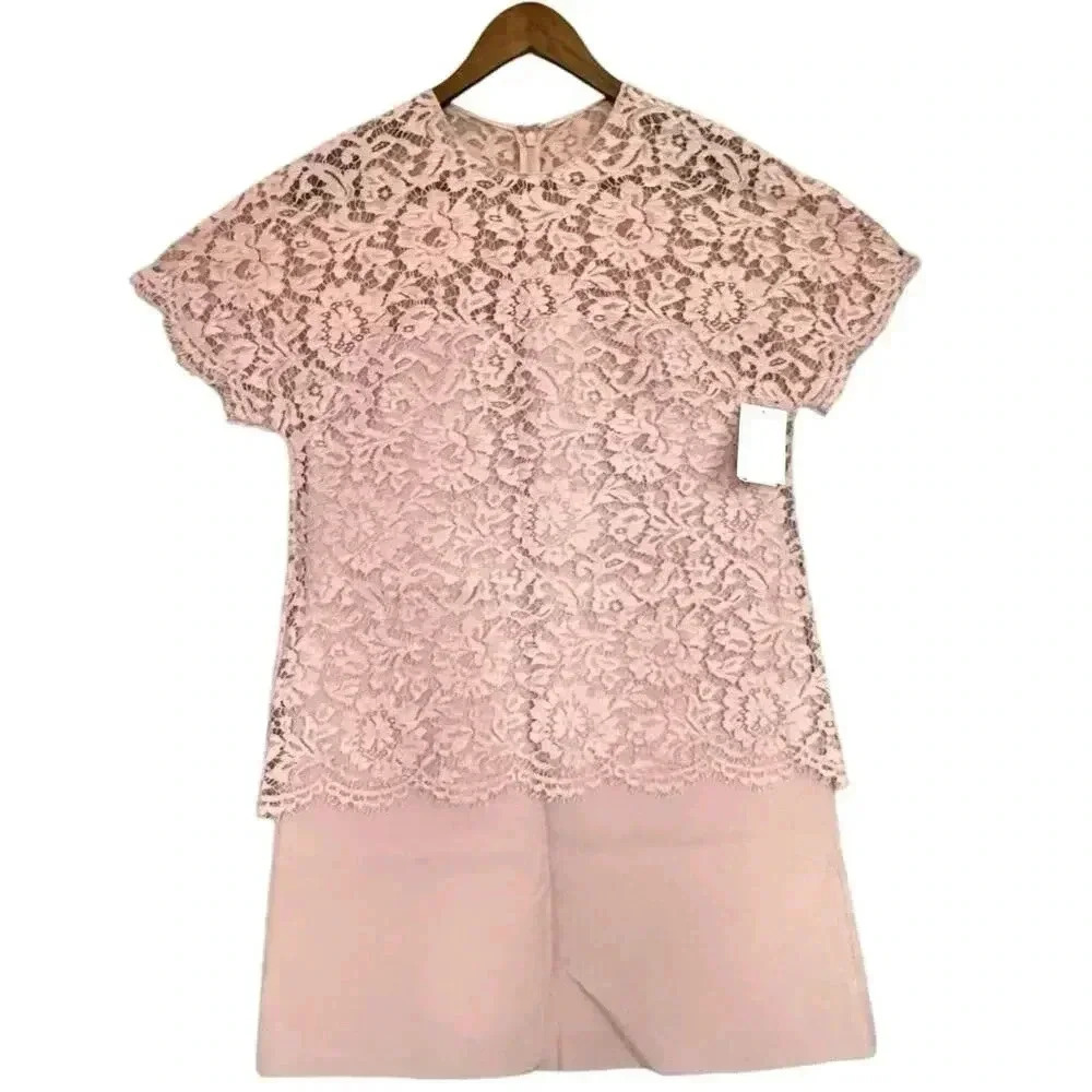 Valentino pink A-line‎ dress 42